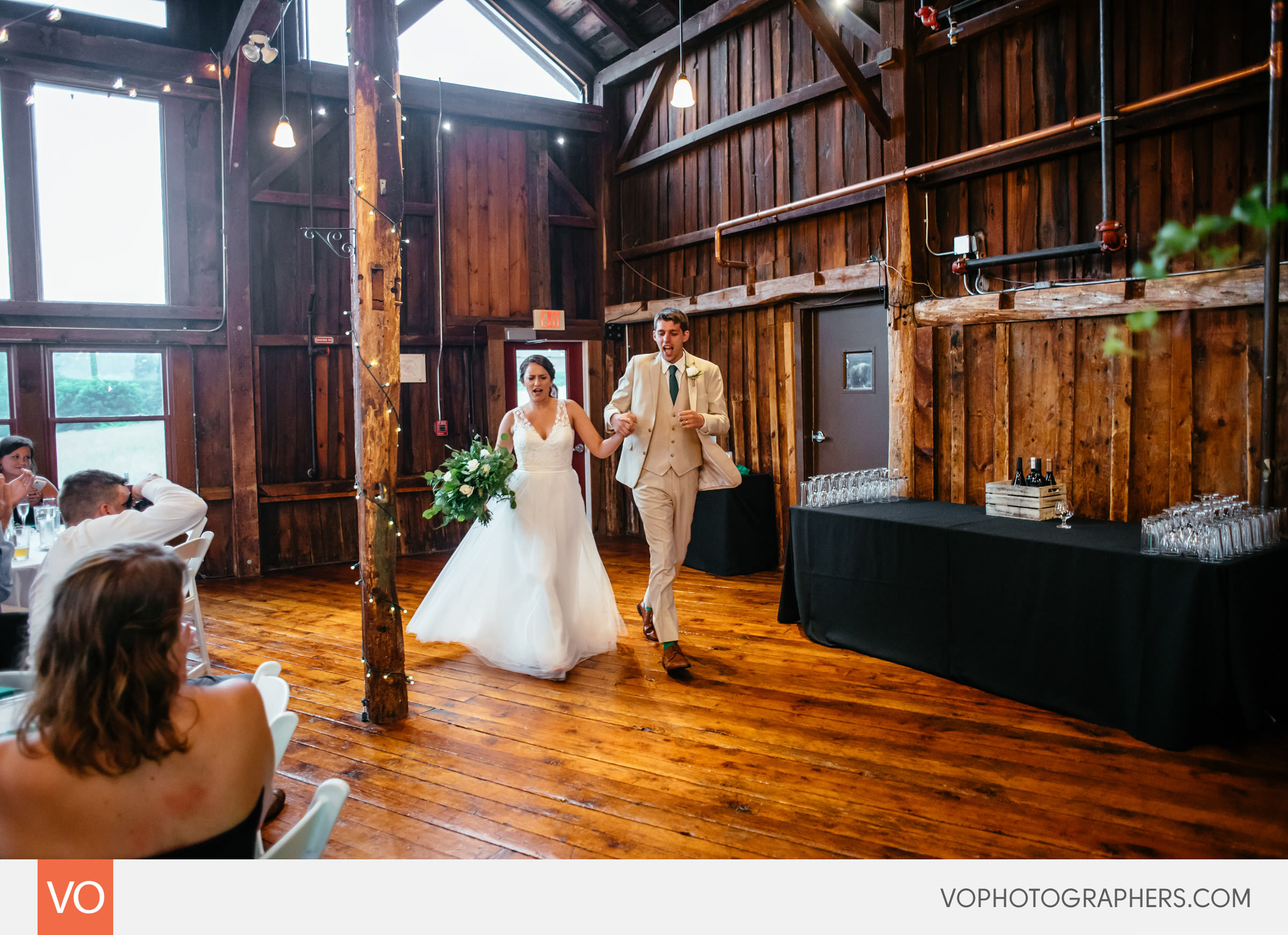 Red Barn At Hampshire College Wedding Rachel Michael Vo