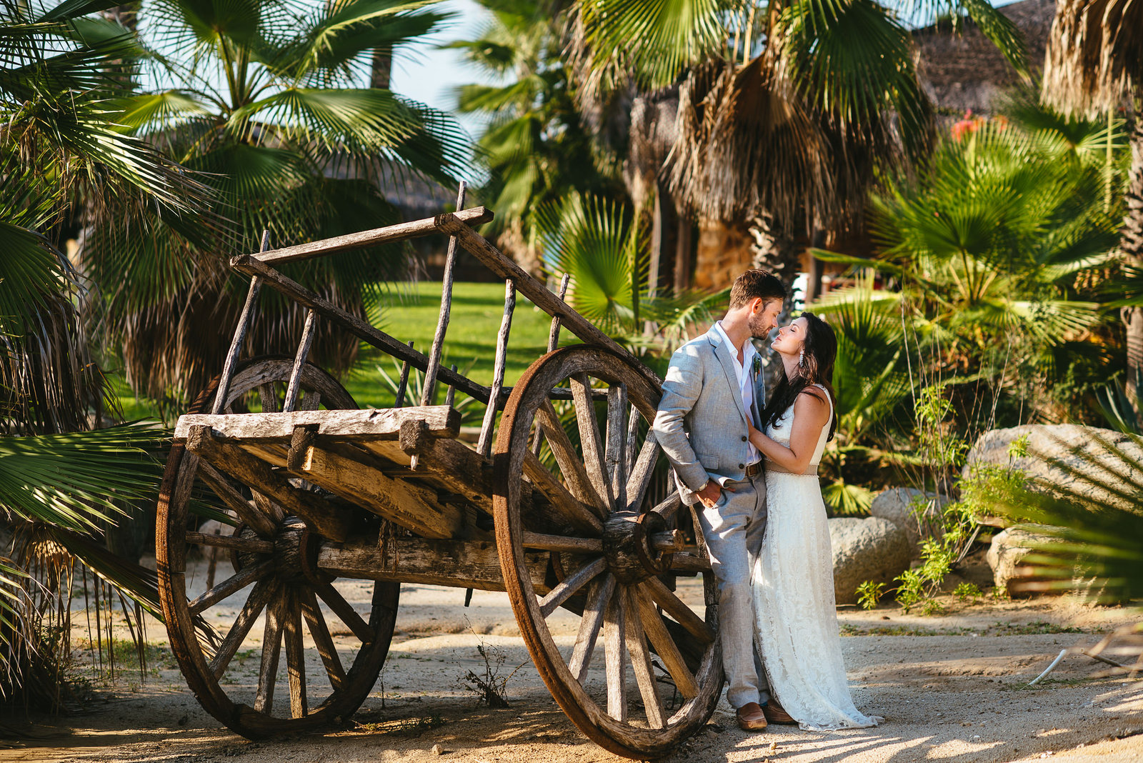 Destination wedding at Rancho Leonero in Cabo Mexico