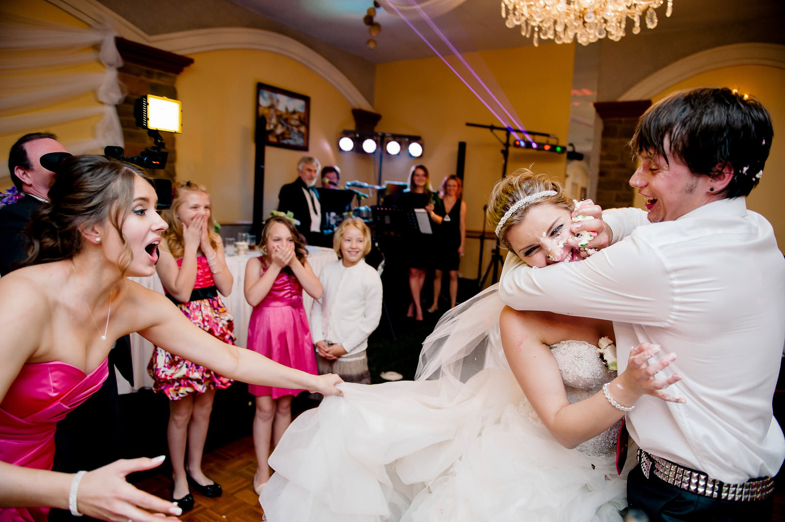 Crystal Ballroom wedding