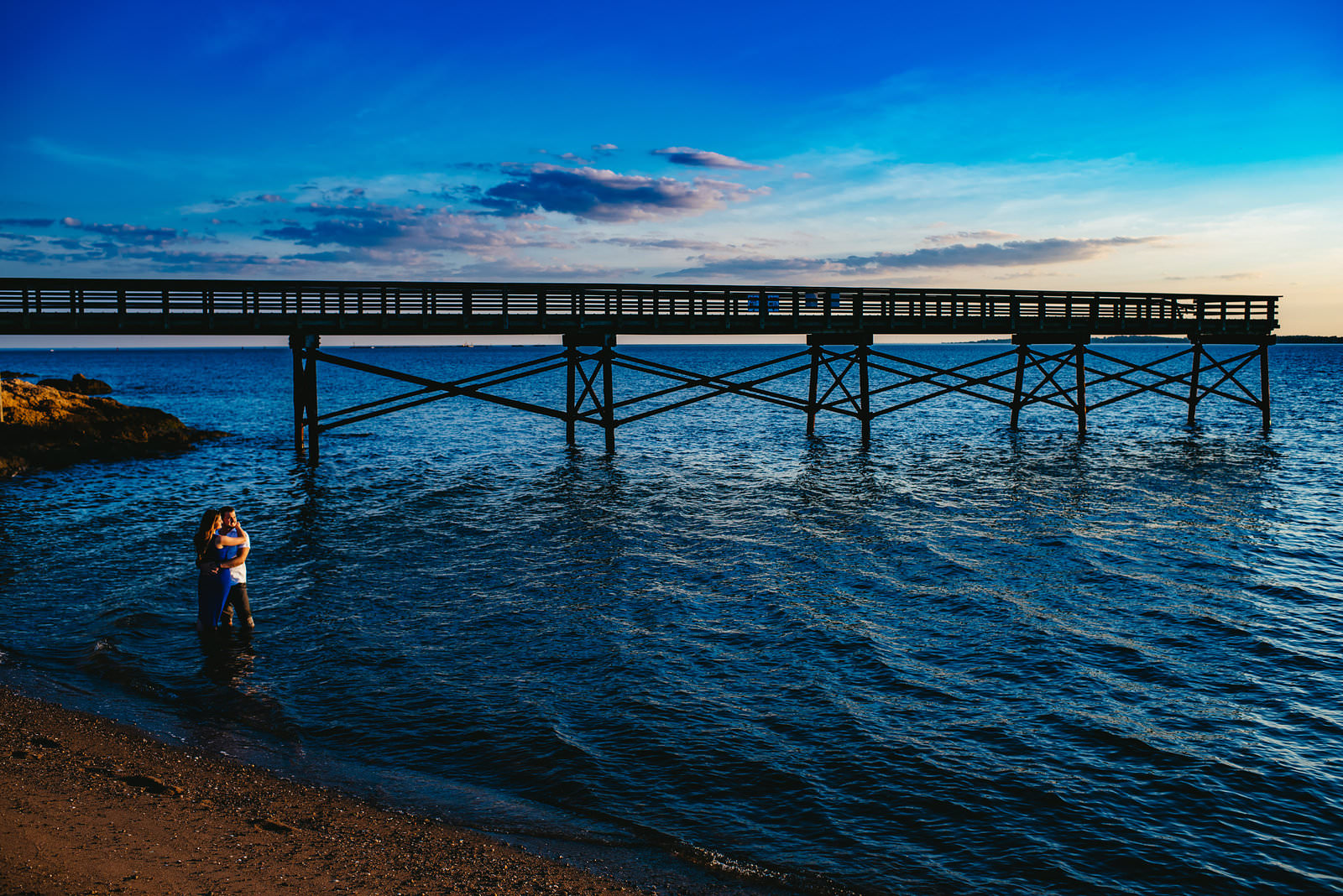 Lighthouse Point Park engagement session