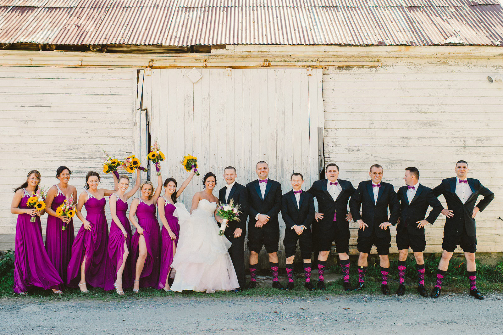 Farm wedding