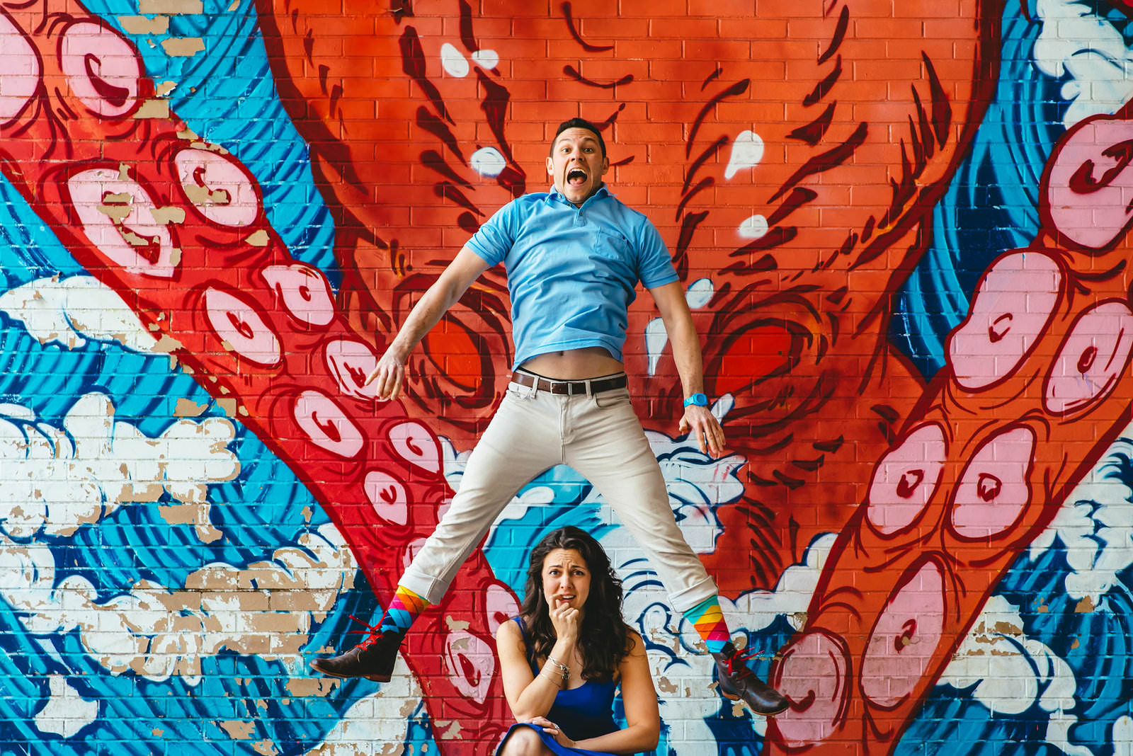 NYC DUMBO engagement session