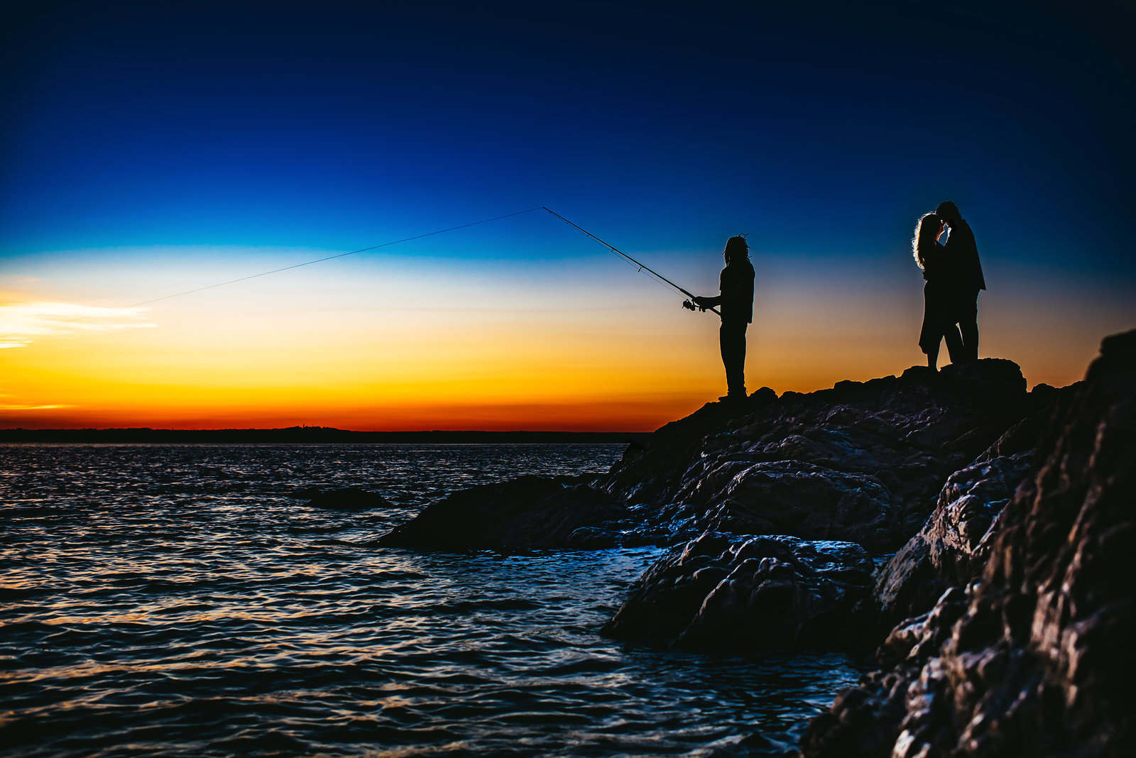 Lighthouse Point Park engagement session