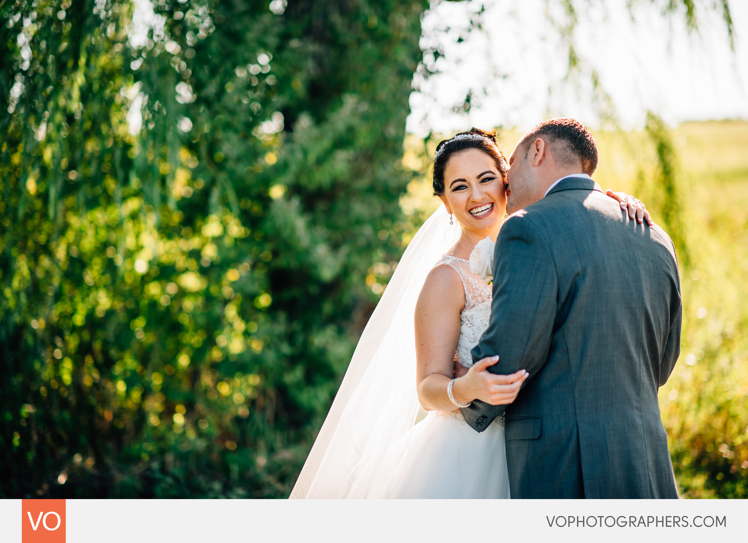 Bride and groom portrait