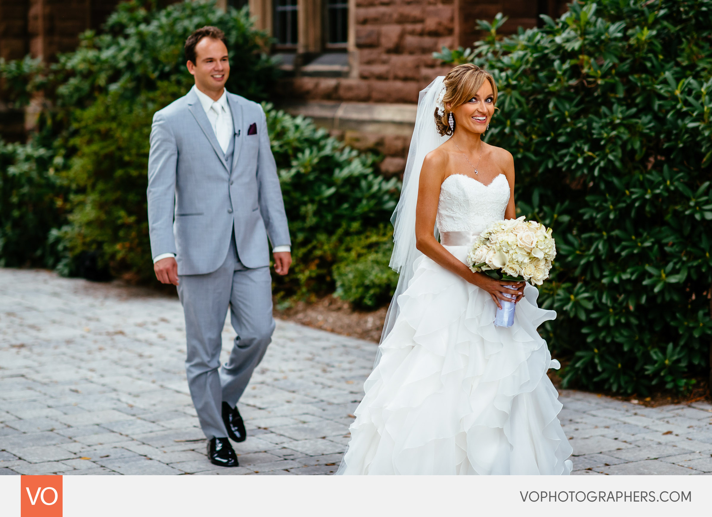 Bride and Groom moments before the first look