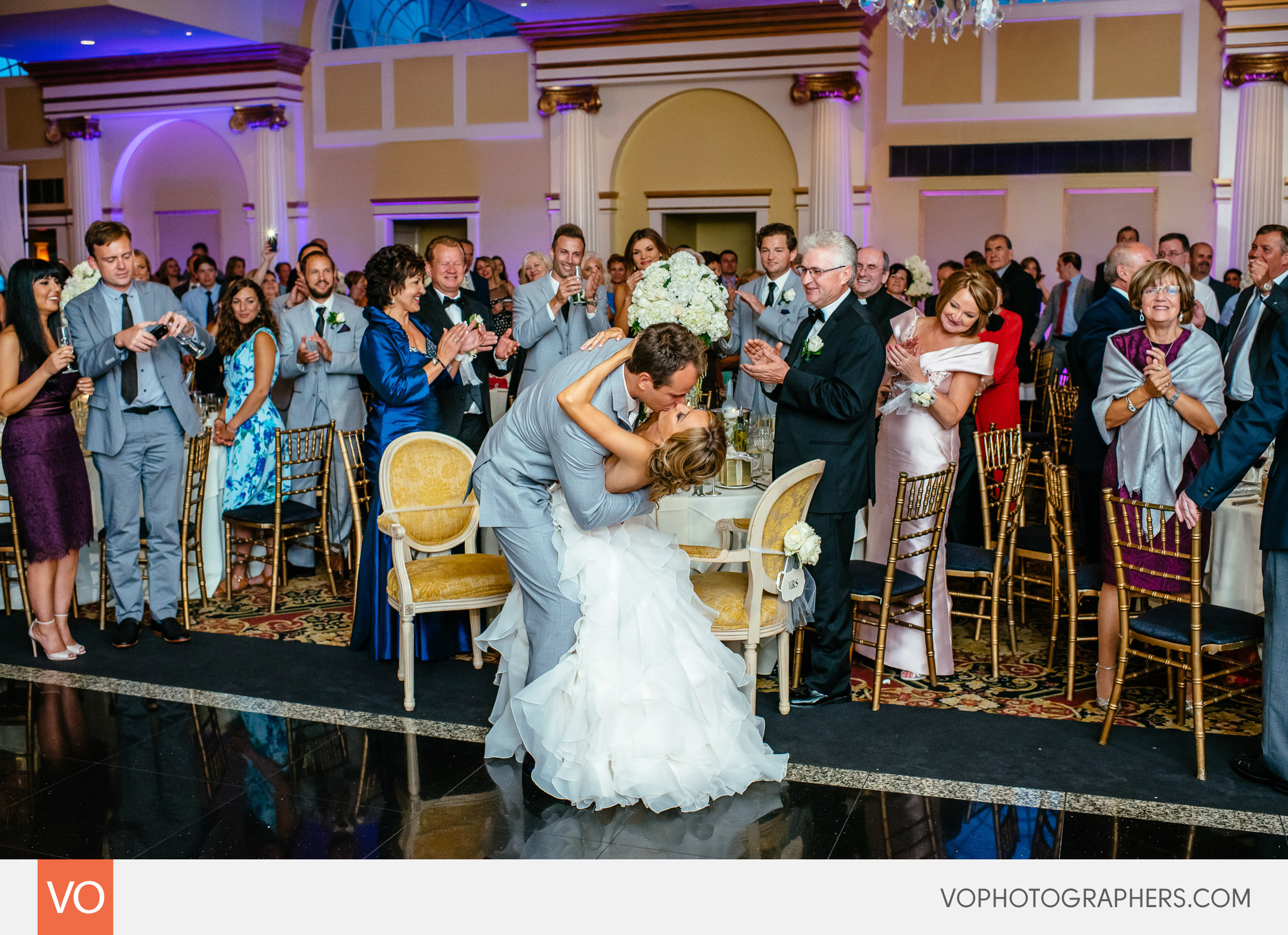 First dance and a kiss
