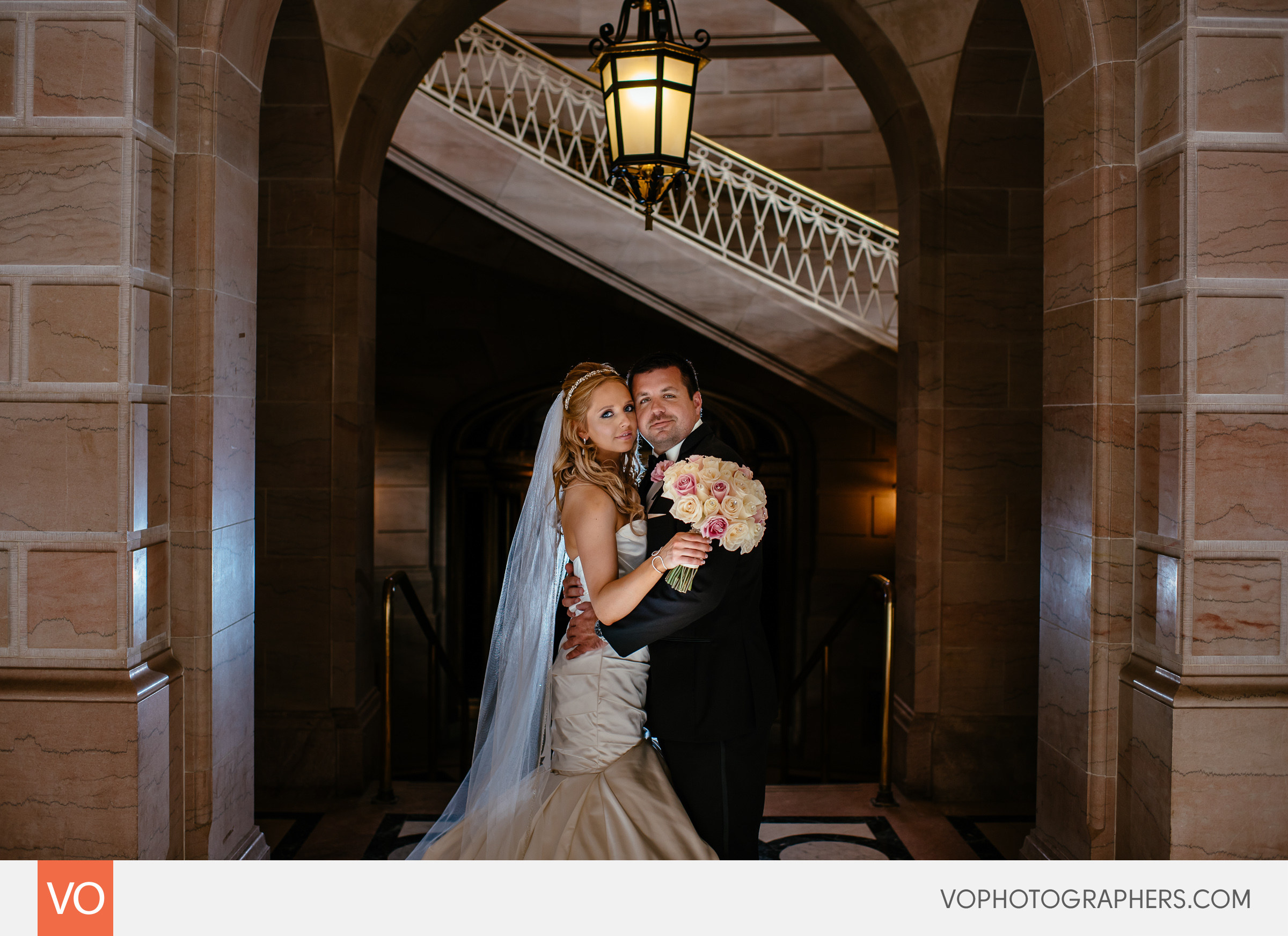 Bridal Portrait at the City Hall